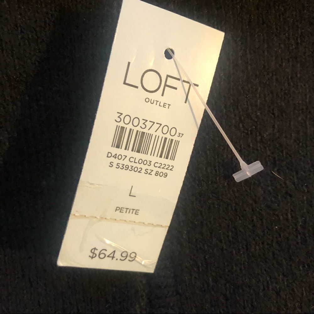 LOFT SWEATER, Black, LP - Picture 4 of 6